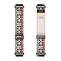 ZOX Android Smart Watch Band – Elastic Band with Motivational Affirmations and Beautiful Artwork – Gifts for Men, Women & Kids