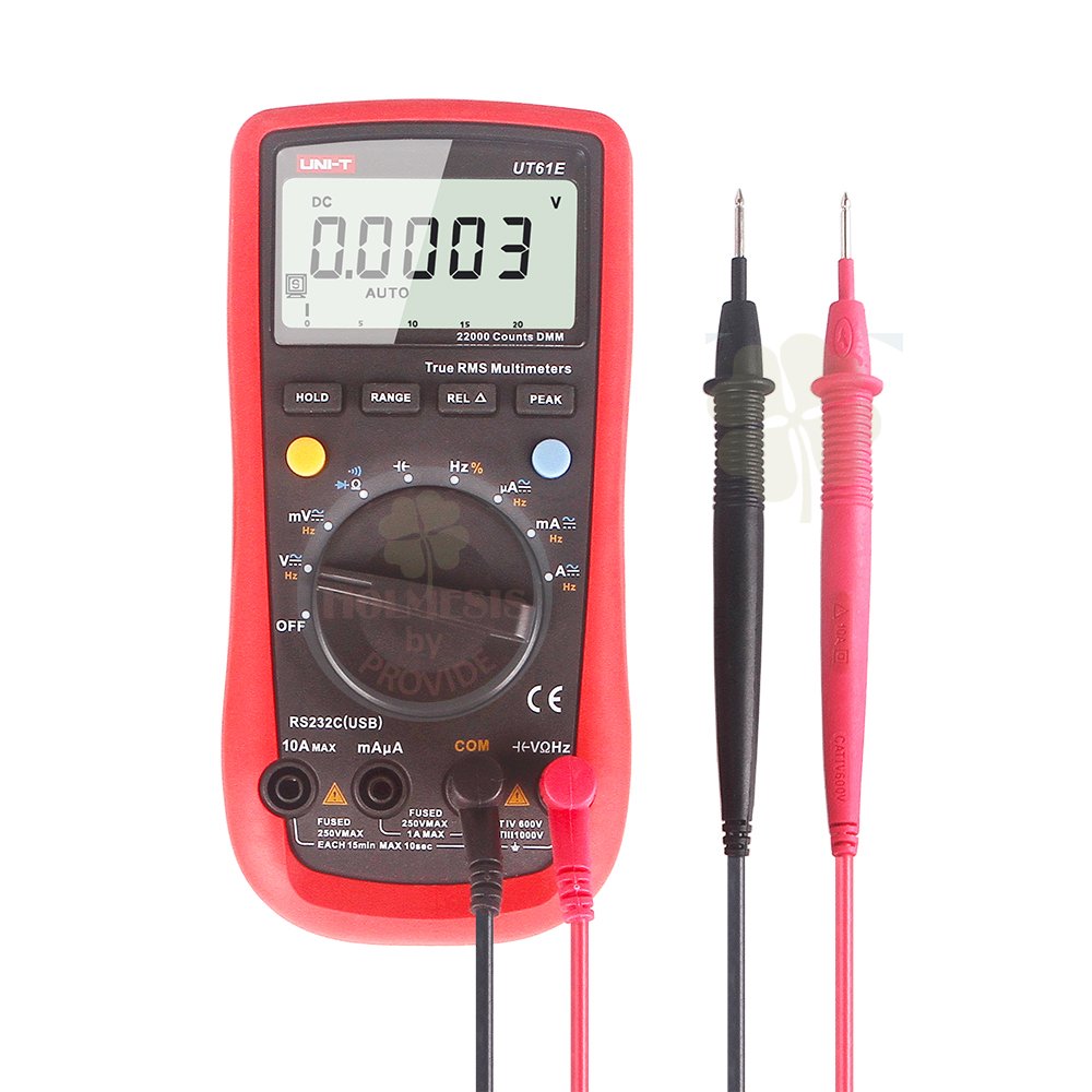 Uni-t Ut61E 22000 Count High Accuracy True Rms Digital Auto Ranging Multimeters AC/DC Voltage Current Tester with Capacitance,Resistance and Freque...