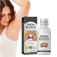 Snow Bleach Cream for Private Part Underarm Whitening, Dark Spot Corrector Cream, Face and Body Skin Lightening Bleaching Cream for Intimate Areas Brightening (1PCS) ,1 Fl Oz (Pack of 1) ,1