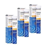 Calcium Sandoz Sun effervescent Tablets 20pcs x 3 Packs | 729971