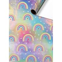 Stewo Wrapping Paper 1 Roll 70 x 150 cm Rainbow Multi-Coloured