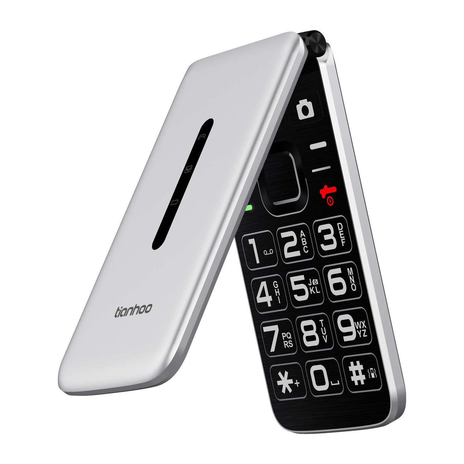 Mua Flip Phone For Seniors 4g Tianhoo Senior Flip Phone Unlocked With Big Buttons Dual Card Gsm