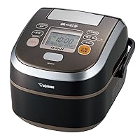 Zojirushi pressure IH rice cooker Iron extremely Hagama 5.5 Go prime Brown NP-WD10-TZ
