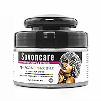 Gray Temporary Hair Wax Color, SOVONCARE Professional Styling Pomades Natural Hairstyle Clay for Men & Women Christmas Cosplay Date 4.23 oz (Upgraded Sliver Gray)