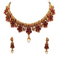 Fashion Multi Layer Moti Mala Single String Beads Pearl Mala Gold Plated Casual Trendy Jewellery for Girls Women Ladies