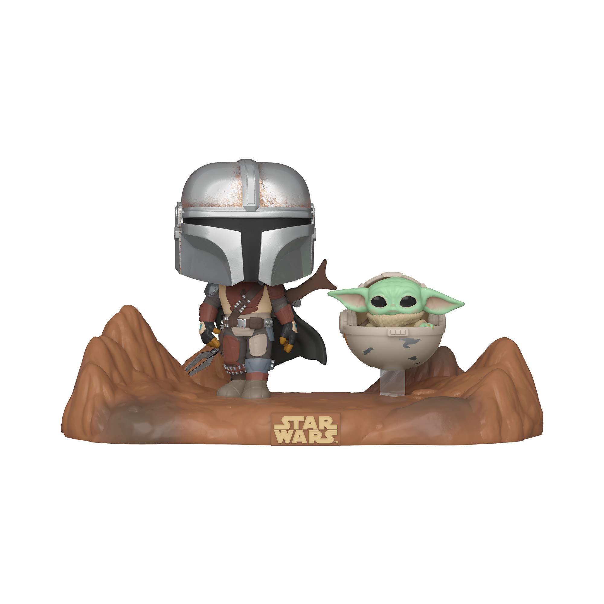 Funko Pop! Star Wars Moment: The Mandalorian - The Mandalorian with The Child