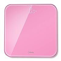 S Body High Precision Ultra Wide Digital Body Weight Bathroom Scale up to 396lb/180kg, Super-Clear Large LED Display,