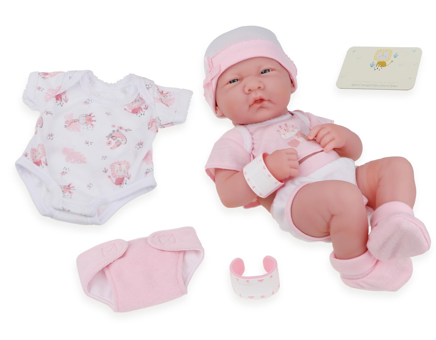 8 piece Layette Baby Doll Gift Set | JC Toys - La Newborn Nursery | 14