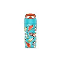 Gatorade Kids' Rookie Metal Water Bottle, 12oz, Stainless Steel Bottle, Double-Wall Insulation, Vacuum Insulated, Thermo Mug