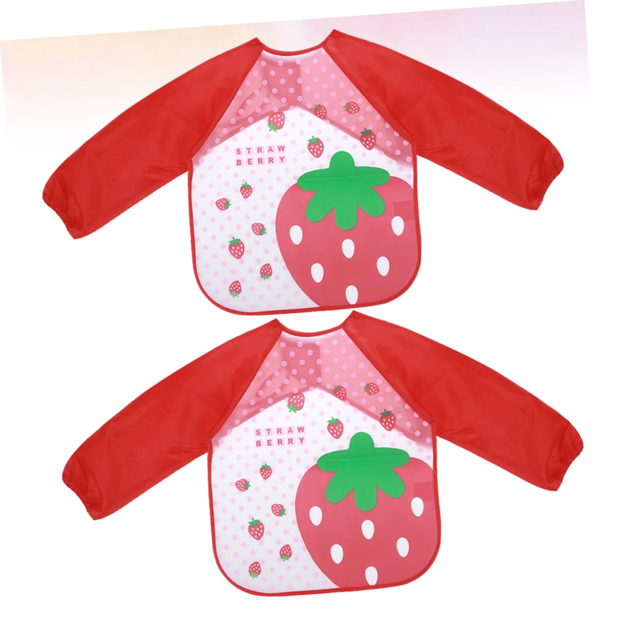 ERINGOGO 2pcs Baby Bibs Kids Art Smocks Kids Baking Apron Kids Artist Apron Painting Smock Kids Cooking Apron Kids Cooking Smock Kids Apron Baby Smock Disposable Painting Clothes Child