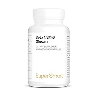 Beta 1.3/1.6 Glucan 250 mg - Immune System Booster - Powerful Immunostimulant - Clinically Proven Properties | Non-GMO & Gluten Free - 60 Vegetarian Capsules
