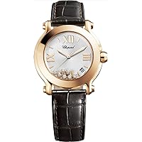 Chopard Happy Sport Edition 2 Ladies Rose Gold Diamond Watch 277471-5013