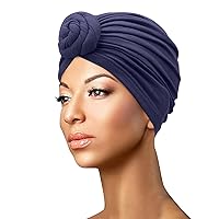 African Head Wraps for Black Women Head Wraps Sleep Hats Fashion Turban Beanies Headwrap Hats for Cancer