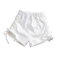 Toddler Baby Girls Shorts Solid Color Shorts Summer Outdoor Casual Fashionable Shorts Sweat Shorts for Playground