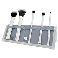 MODA Perfect Mineral 6 pc Makeup Brush Flip Kit, White