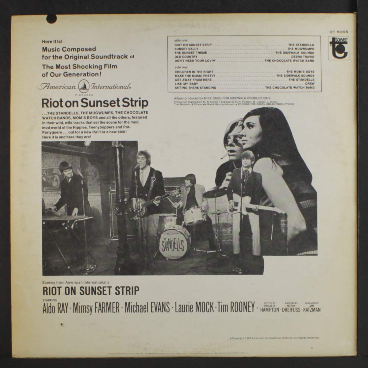 riot on sunset strip (soundtrack) LP