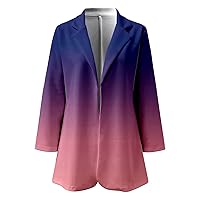 Blazer Jackets for Women Plus Size,Womens Casual Blazers Open Front Long Sleeve Lapel Collar Work Office Jacket,Blazers