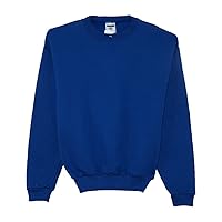 Jerzees NuBlend 50/50 Crew Neck Pullover Sweatshirt Little Kids Style: 562BR L-ROYAL BLUE Size: L