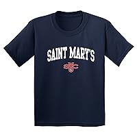 NCAA Arch Logo, Team Color Youth T Shirt, College - University