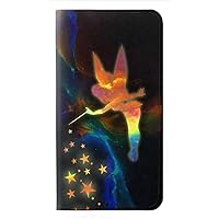 jjphonecase RW2583 Tinkerbell Magic Sparkle PU Leather Flip Case Cover for Samsung Galaxy A15 5G