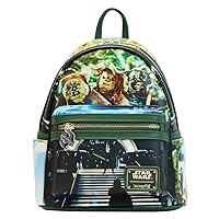 Loungefly Star Wars Mini Backpack Return of The Jedi Official Green One Size