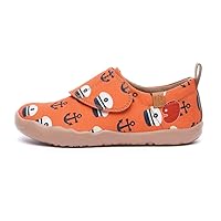 UIN Toddler Baby Little Kid Fish Shoes Colorful Painted Art Funny Walking Casual Fashion Sneakers Loafers Sea The Word