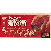 Scrabble: 1968 Vintage Crossword Cubes Game
