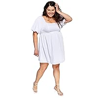 Now This Trendy Plus Size Babydoll Dress
