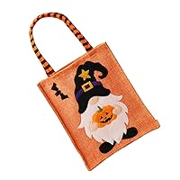 BESTOYARD Halloween Candy Bag Halloween Themed Candy Bag Candy Decorations Candy Container Halloween Party Favor Bags for Halloween Candy Bags Chocolate Storage Pouch Linen Gift Box Portable