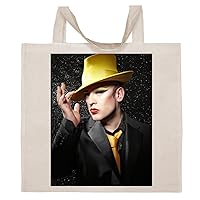 Boy George - Cotton Photo Canvas Grocery Tote Bag #G339913