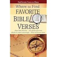Where to Find Favorite Bible Verses Where to Find Favorite Bible Verses Pamphlet Kindle