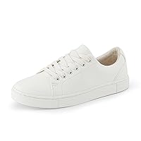 CUSHIONAIRE Women's Hashtag lace up Sneaker +Comfort Foam, Wide Widths Available