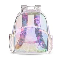 Simple Modern Clear Backpack for Kids | Plastic Mini Backpack for School Kindergarten Elementary | Transparent Bag Stadium Approved | Fletcher Collection | Kids - Medium (15
