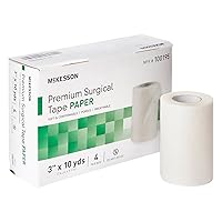 McKesson 100195 Premium Surgical Tape, Paper, 3