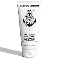 Tattoo Lotion & Aftercare Tattoo Cream - Tattoo Brightener & Moisturizer Balm to Revive Old Ink - Tattoo Lotion for Color Enhancement - Fragrance Free Tattoo Aftercare - Daily Tattoo Care