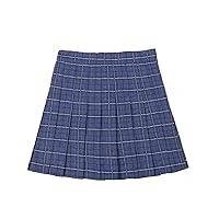 High Waist Skirt Women's Fashion Pleated Summer Mini Plaid Japanese Skirt Girls