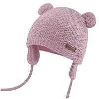 Duoyeree Kids Baby Hat Soft Warm Cable Knit Beanie Toddler Girl Fall Winter Hats