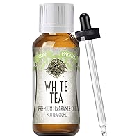 Good Essential – Professional White Tea Fragrance Oil 30ml for Diffuser, Candles, Soaps, Lotions, Perfume 1 fl oz