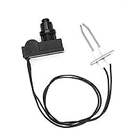only fire Double Ignition Kit Electronic Igniter, Grill Igniters with Double Ignition Electrode for Grill, Heater and Catering Equipment Stove, High Spark Plug Wire 450mm Length