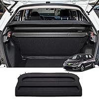 Powerty Fit for Cargo Shade Cover Honda Fit 2015-2020 SUV Non-Retractable Rear Trunk Luggage Black