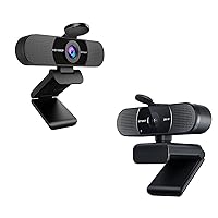 EMEET 1080P Webcam with Microphone, C960 Web Camera C960 2K Webcam with Microphone, 2K UHD, 2 Noise-Reduction Mics