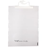 Hangup Portable Original Bag, 10 x 13-1/2 in, 4 mil Polyethylene, Clear, Pack of 10