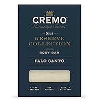 Cremo Exfoliating Body Bars Palo Santo - A Combination of Lava Rock and Oat Kernel Gently Polishes While Shea Butter Leaves Your Skin Feeling Smooth and Healthy