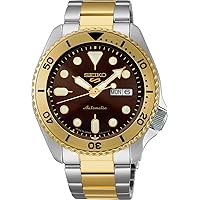Seiko SRPK24 Men's 5 Sports Skx Sports Style Automatic Watch, Made in Japan, Made in Japan, U.S. Special Creation, Silver x Gold, Overseas Model, Sporty