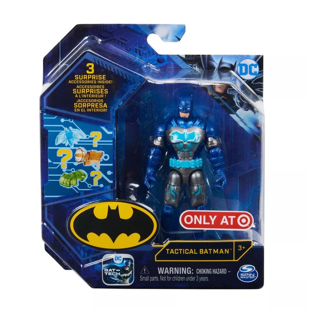 Mua DC Batman 2021 Tactical Batman 4-inch Action Figure by Spin Master trên  Amazon Mỹ chính hãng 2023 | Giaonhan247