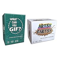 TwoPointOh Family Game Bundle - Artsy Fartsy and What Can You GIF? Great Gift Idea!
