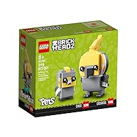 Lego BrickHeadz Pets Cockatiel 40481 Bird 219 Pieces