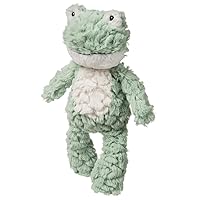 Mary Meyer Putty Nursery Stuffed Animal Soft Toy, 11-Inches, Mint Green Frog