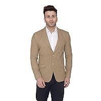 WINTAGE Men's Wool Casual and Festive Blazer Coat Jacket : Multiple Colors and Sizes