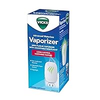 Advanced Soothing Vapors Mini Waterless Vaporizer With Nightlight, V1750, Pack of 2